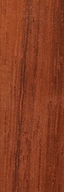 Photo showing color and grain of Padauk