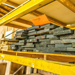 Stacks of lumber ready to sell